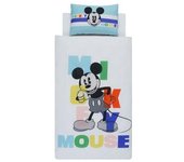 Juego de funda nórdica de algodón Mickey Mouse de Disney Single