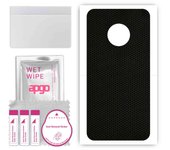 apgo Protective Skin Sticker for the back compatible with Motorola Moto G5 Plus, Wrap Film, Foil, Vinyl - Pattern Matrix