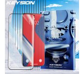 KEYSION - Protector de pantalla de vidrio templado para Google Pixel 9 Pro XL, 8 Pro, 8A, HD, Pixel 7 Pro, 7A, 6 Pro, 6A for Pixel 6A negro