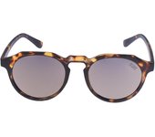 Gafas de sol Redondas Polarizadas protección UV 400 CRONO para Hombre-Mujer TU marrón