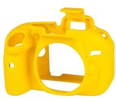 Funda Silicona Easycover para Nikon D750 Amarillo