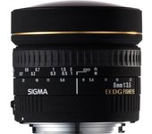 Sigma 8mm f/3.5 EX DG ojo de pez circular para Nikon