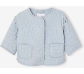 VERTBAUDET Chaqueta acolchada para bebé azul pálido