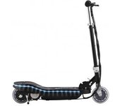 vidaXL Patinete Eléctrico Con Led Negro 120 W