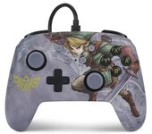 Mando con cable mejorado PowerA para Nintendo Switch - Valiant Link