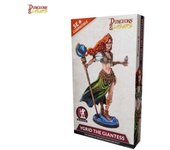 Dungeons & Lasers: Ygrid The Giantess, 1 miniatura con base escénica, figura DND para juegos de rol de mesa compatible con 5E, a gran escala, sin pintar y sin montar, a partir de 14 años