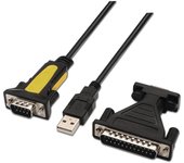 Conversor USB 2.0 A Sub-D9 RS232 SERIE 1,8m