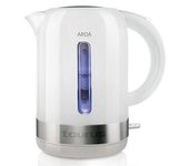 Taurus Aroa IV Hervidora de agua de gran capacidad, 1.7 litros, cuerpo de Plástico y acero inoxidable, color multicolor