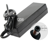 Cargador compatible para portátil hp/compaq 120w 18.5v 6.5a 5.5 mm x 2.5 mm / m-170