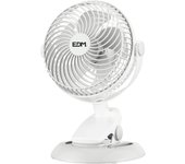 Ventilador recargable con pinza