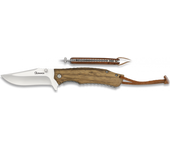 Navaja Albainox Madera Zebra. Hoja: 7.9