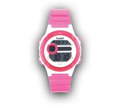 Reloj sami lcd cadete redondo wr50m luz c/caja