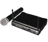 HQ-Power Micrófono UHF, inalámbrico, 1 Canal, 1 micrófono, 864 MHz