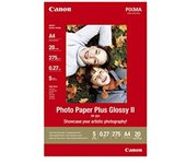 Canon PP-201 - Papel fotográfico A4, 20 Hojas Brillo, 275g/m2