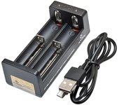 Cargador Baterias Litio 18650 2 Baterias Por USB