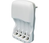 Cargador rápido de baterías de 2000 mA 100-240 V~ Electro Dh 50.020 8430552129348
