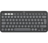 Teclado inalámbrico logitech 920-011843 grafito qwerty español qwerty