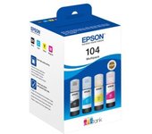 BOTE DE TINTA EPSON 104 MULTIPACK 65ML ECOTANK
