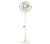 Ventilador Pie Retro - CECOTEC EnergySilence250 ClassicStyle, Beige, 25W