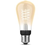Philips Filamento Hue White ST64 Edison - Bombilla inteligente E27