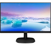 V Line Monitor LCD Full HD 273V7QJAB/00, Monitor LED