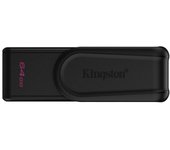Kingston Technology DataTraveler 64GB Portable USB 3.2 Gen 1 Exodia S (Black/Black)