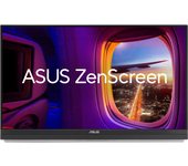 ASUS ZenScreen MB27ACF Monitor portátil de 27 Pulgadas QHD, 2560 x 1440, IPS, 100Hz, USB-C PD 70 W, Altavoces, asa de Soporte, Pinza en C, Gancho de partición, subwoofer, Audio de 2.1 Canales