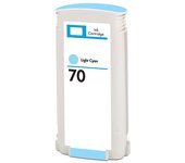 Hp 70 cyan light cartucho de tinta pigmentada generico - reemplaza c9390a
