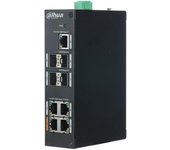 Dahua - dh-pfs3409-4gt-v2 - switch poe 4 puertos 10/100/1000 +1 uplink gigabit +4sfp 96w 802.3at layer 2