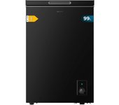 Cecotec Congelador Horizontal De 99 L Bolero Coolmarket Chest 99 Black E. Acabado En Negro, 83,5 cm De Alto, Conversible A Frigorífico Y Modo Fast Freezing