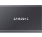 Samsung Portable SSD T7, 4 TB, Disco Duro Externo, Lectura y Escritura 1.050 MB/s, USB 3.2 Gen.2, Compatible con iPhone, Mac, PC, Smartphone y Videoconsola, Gris (MU-PC4T0T/WW)
