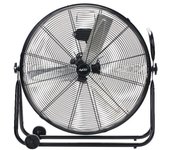 Avant - Ventilador Industrial de Suelo | Diámetro 60CM (24”) Pulgadas | 3 Aspas | Potencia 160W | 3 Velocidades | Ruedas de transporte | Black Edition
