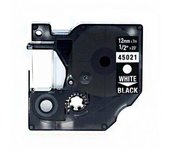 Dymo d1 45021 blanco/negro cinta rotuladora generica s0720610