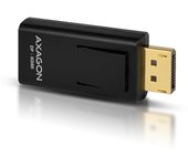 Axagon RVD-HI adaptador de cable de vídeo DisplayPort HDMI Negro