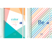 Agenda escolar 2024-2025 color block tapa extradura 8º dia pagina colores surtidos oxford 400185067