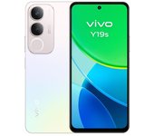 vivo Y19s, Móvil 6+6GB RAM Extendida, 128GB ROM, Pantalla superbrillante 6.68” 90Hz, Cámara Principal de 50 MP, Modo Noche con IA, Batería de 5150 mAh, Flashcharge 44W, NFC, Smartphone Android, Plata