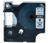 Dymo d1 45803 negro/blanco cinta rotuladora generica s0720830