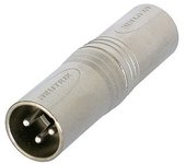Adaptador XLR Macho 3Pin A XLR Macho 3Pin NEUTRIK