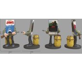 Numskull Power Idolz Jaws VHS - Cargador inalámbrico para teléfono Compatible con Dispositivos habilitados para Qi, Qi rápido