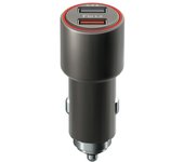 Hojer GSM045484 cargador de dispositivo móvil Universal Gris Encendedor de cigarrillos Carga rápida Auto