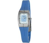 Justina Reloj Análogico-Digital para Womens de Automático con Correa en Cloth S0334440