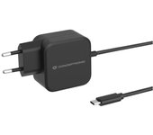 Conceptronic OZUL04BE cargador de dispositivo móvil Universal Negro Corriente alterna Interior