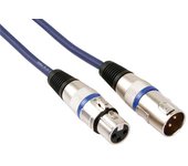 HQ Power Professional DMX 1m cable de audio XLR (3-pin) Negro