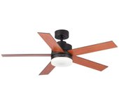 Blaupunkt - Ventilador de Techo con luz LED | 48 Pulgadas| 70 Watios | Función Invierno | 5 Aspas | Lámpara led 18 w de techo con ventilador | Mando a distancia |