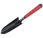 Pala de jardín estrecha, Yato, modelo 8865, uso en jardinería, ideal para plantar y trasplantar en espacios reducidos, hoja de acero resistente de 14 pulgadas, ergonómica