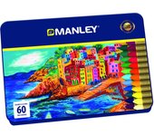 Manley Ceras de Colores Special Edition Multicolor 60 Piezas
