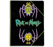 Carpeta de fundas a4 rick & morty mutant