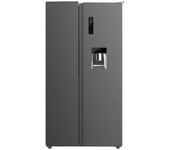 Cecotec Frigorífico Americano de 559 Litros Bolero CoolMarket SBS 562 Dark D. 177 cm de Alto y 90 cm Ancho, Clase D, Sistema Multi Air Flow, Total No frost, Motor Inverter Plus