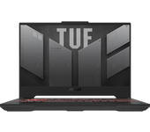 Asus tuf gaming a15 fa507nu-lp045 - ordenador portátil gaming de 15.6" full hd 144hz (amd ryzen 7 7735hs, 16gb ram, 512gb ssd, rtx 4050 6gb, sin sistema operativo) gris jager - teclado qwerty español