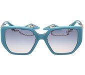 GUESS GU7892 Gafas, Shiny Turquoise, 55/18/140 para Mujer